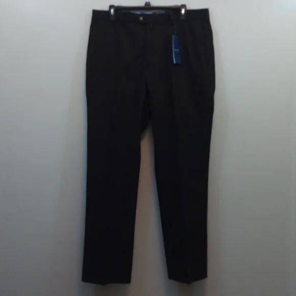 NWT Faconnable Brown Cotton/Wool Pants 36 - 31.5